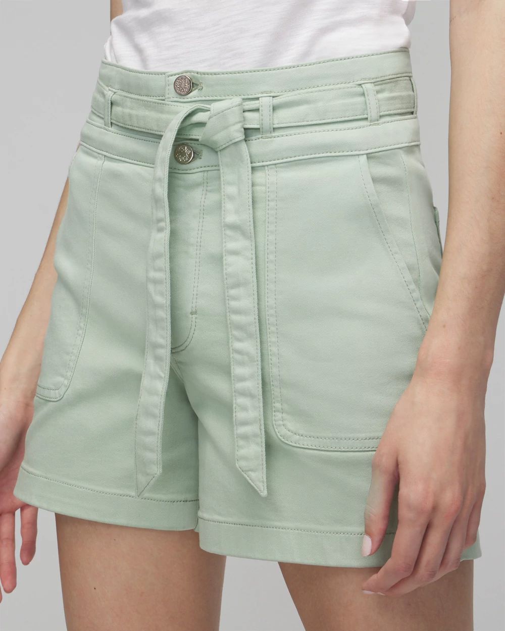 Extra High-Rise Utility 5-Inch Shorts | White House Black Market